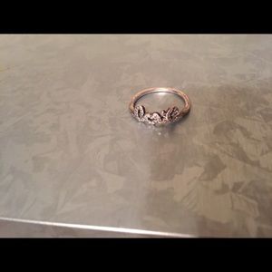 Pandora sterling love ring